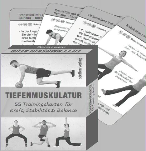 Ronald Thomschke: Trainingskarten: Tiefenmuskulatur, Buch