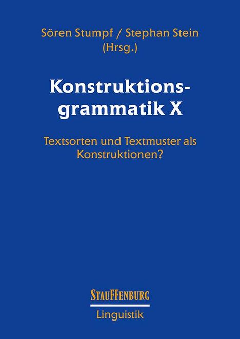 Konstruktionsgrammatik X, Buch