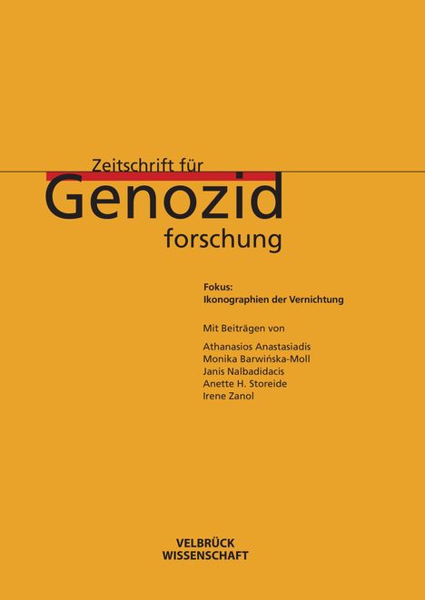 Zeitschrift für Genozidforschung, Buch