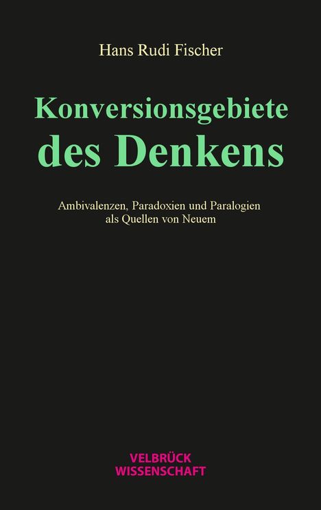 Hans Rudi Fischer: Konversionsgebiete des Denkens, Buch