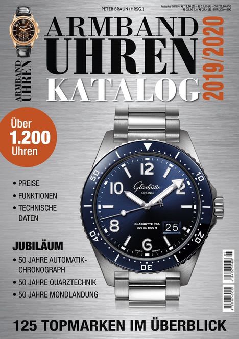 Armbanduhren Katalog 2019, Buch