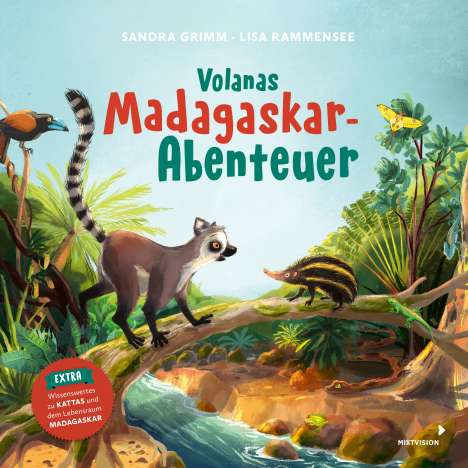 Sandra Grimm: Volanas Madagaskar-Abenteuer, Buch