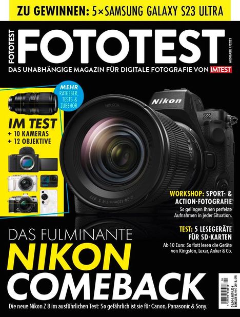 Fototest 04/23, Buch