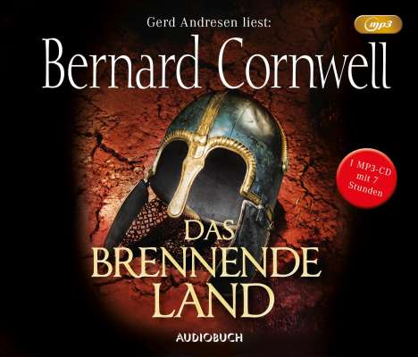 Bernard Cornwell: Das brennende Land (MP3-CD), MP3-CD