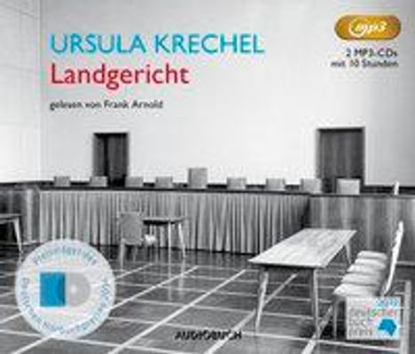 Ursula Krechel: Landgericht (2 MP3-CDs), CD