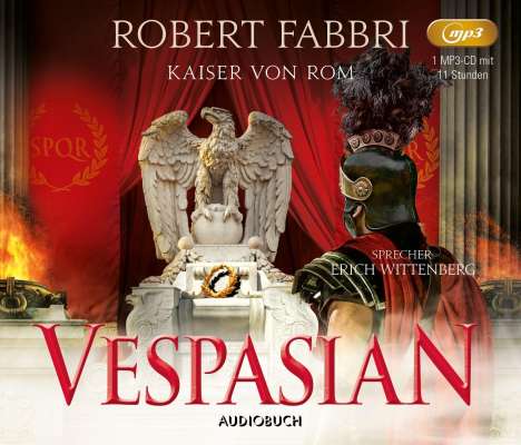 Robert Fabbri: Vespasian: Kaiser von Rom, MP3-CD