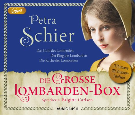 Petra Schier: Die große Lombarden-Box, 3 MP3-CDs