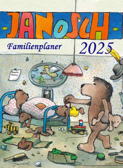 Janosch: Janosch Familienplaner 2025, Kalender