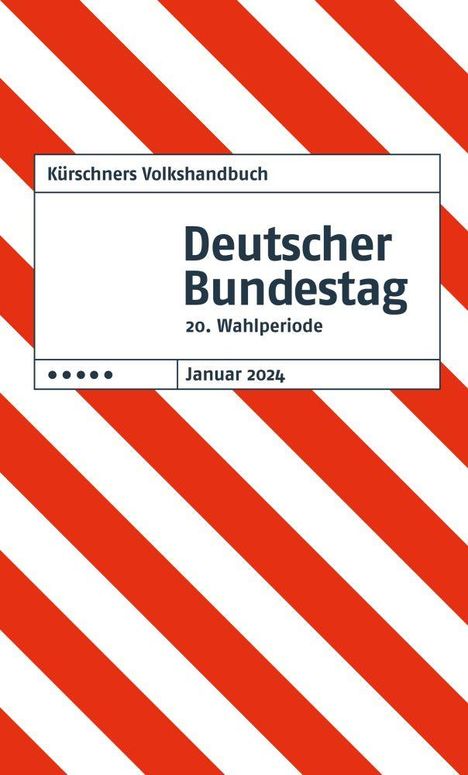 Kürschners Volkshandbuch Deutscher Bundestag, Buch