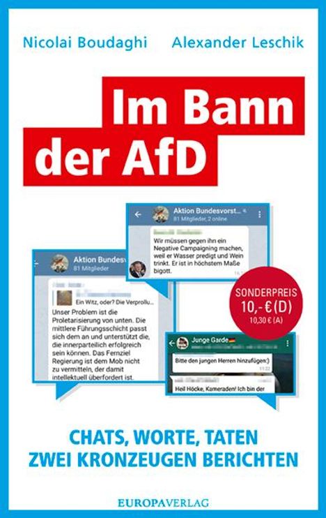 Nicolai Boudaghi: Im Bann der AfD, Buch