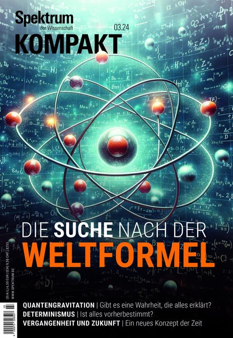 Spektrum der Wissenschaft: Spektrum Kompakt 3/2024 - Die Suche nach der Weltformel, Zeitschrift