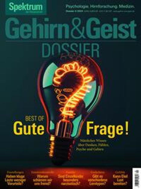 Spektrum der Wissenschaft: Gehirn&Geist Dossier 4/2024 - Best of Gute Frage!, Buch