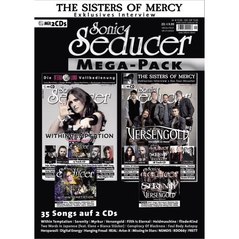 Sonic Seducer Mega-Pack 01/2024, 2 Bücher