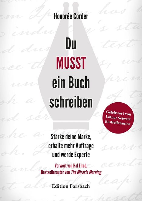 Honorée Corder: Du MUSST ein Buch schreiben, Buch