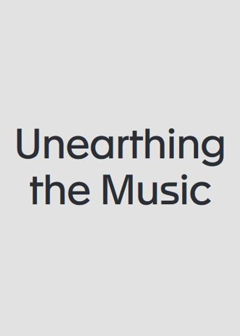 Unearthing the Music, Buch
