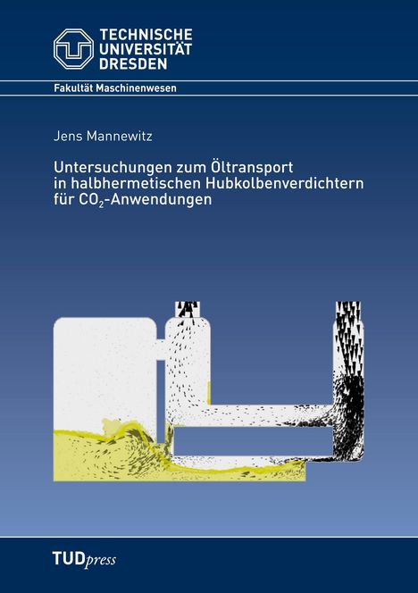 Jens Mannewitz: Untersuchungen zum Öltransport in halbhermetischen Hubkolbenverdichtern für CO2-Anwendungen, Buch