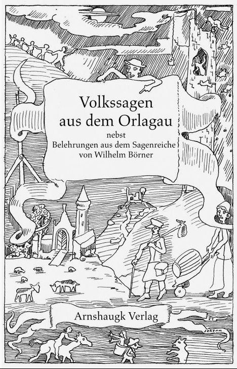 Wilhelm Börner: Börner, W: Volkssagen aus dem Orlagau, Buch