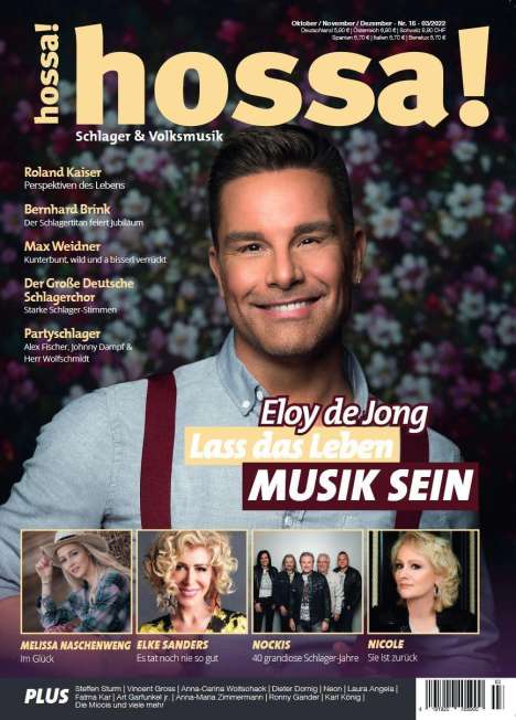 hossa! - Das Magazin für Volksmusik und Schlager! Ausgabe #16, Buch