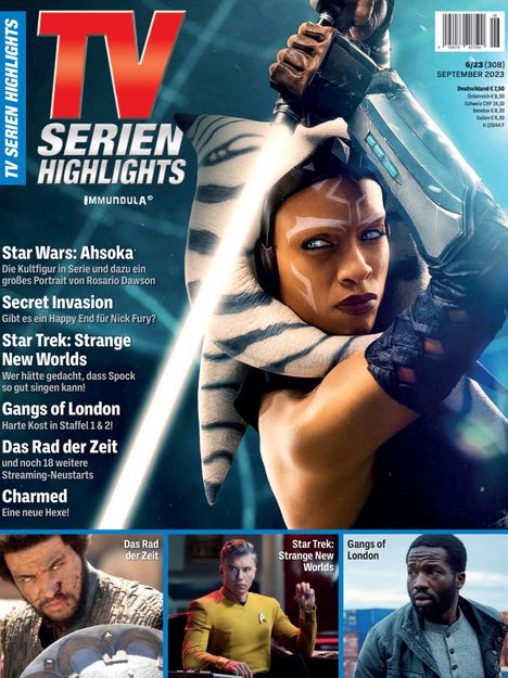 TV SERIENHIGHLIGHTS. Ausgabe September 2023 (#308), Buch