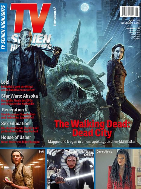 TV SERIENHIGHLIGHTS Ausgabe November 2023 (#310), Zeitschrift