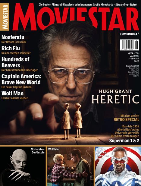 MOVIESTAR Ausgabe Januar/Februar 2025 (#208), Buch