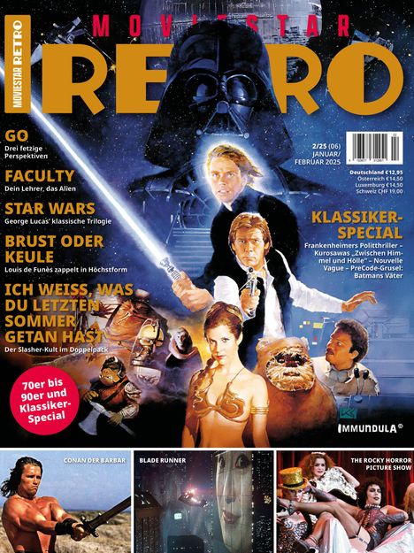 MOVIESTAR RETRO Ausgabe Januar/Februar 2025 (006), Zeitschrift