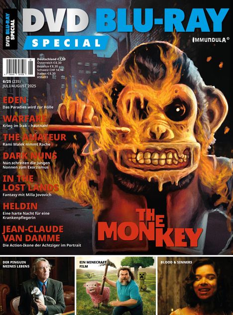 DVD BLU-RAY SPECIAL. Ausgabe Juli/August 2025 (#235), Buch
