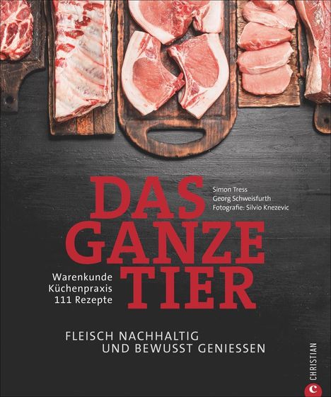 Simon Tress: Das ganze Tier, Buch