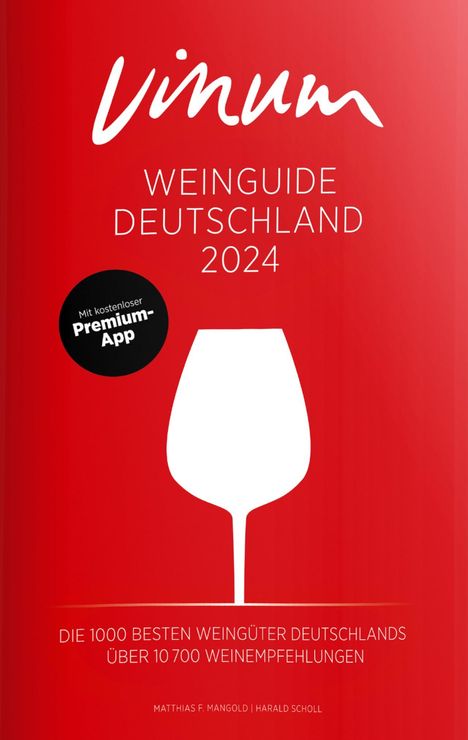 VINUM Weinguide Deutschland 2024, Buch