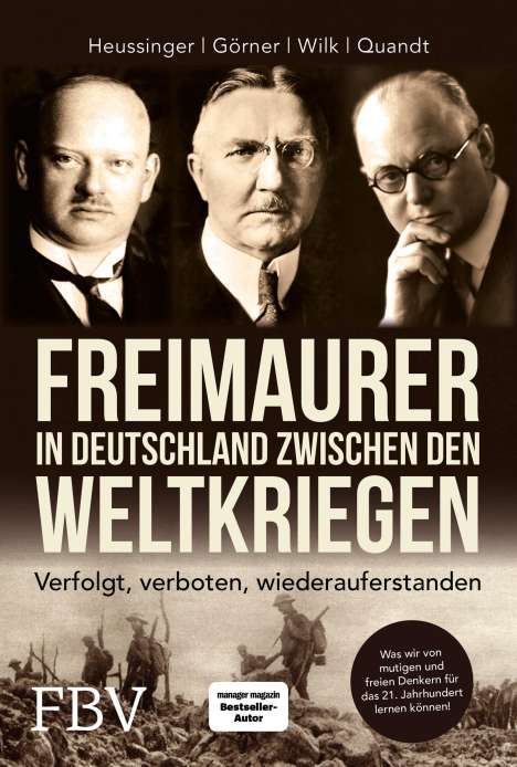 Werner H. Heussinger: Freimaurer in Deutschland zwischen den Weltkriegen, Buch