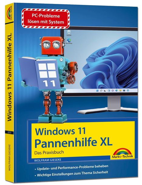 Wolfram Gieseke: Windows 11 Pannenhilfe XL- das Praxisbuch komplett erklärt. Für Einsteiger und Fortgeschrittene, Buch