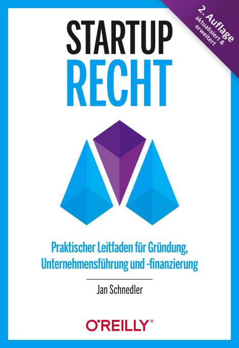 Jan Schnedler: Startup-Recht, Buch