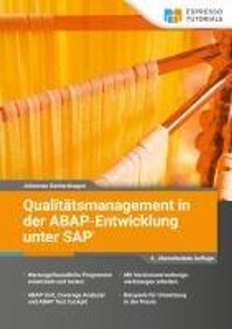 Johannes Gerbershagen: Qualitätsmanagement in der ABAP-Entwicklung unter SAP, Buch