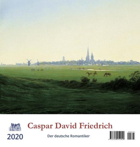 Caspar David Friedrich 2020 Postkartenkalender, Diverse
