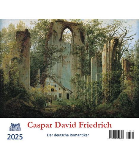 Caspar David Friedrich 2025, Kalender