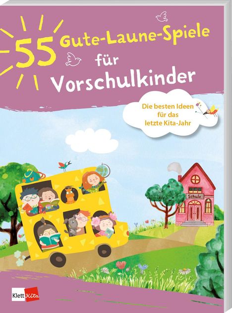 55 Gute-Laune-Spiele für Vorschulkinder, Buch