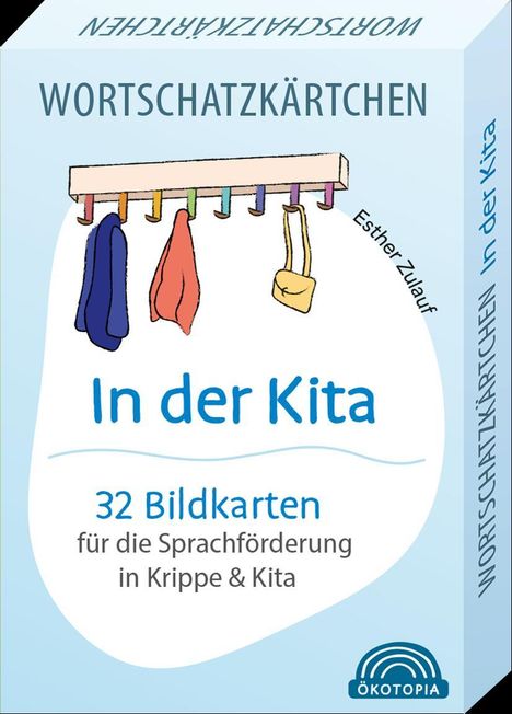 Esther Zulauf: Wortschatzkärtchen: In der Kita, Buch