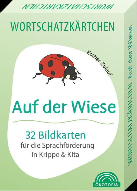 Esther Zulauf: Wortschatzkärtchen: Auf der Wiese, Buch