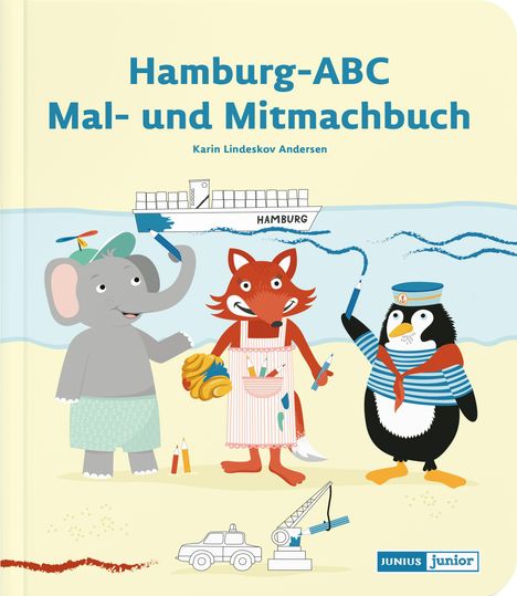 Hamburg-ABC: Mal- und Mitmachbuch, Buch