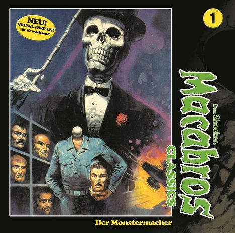 Dan Shocker: Macabros Classics (01) Der Monstermacher, 2 CDs