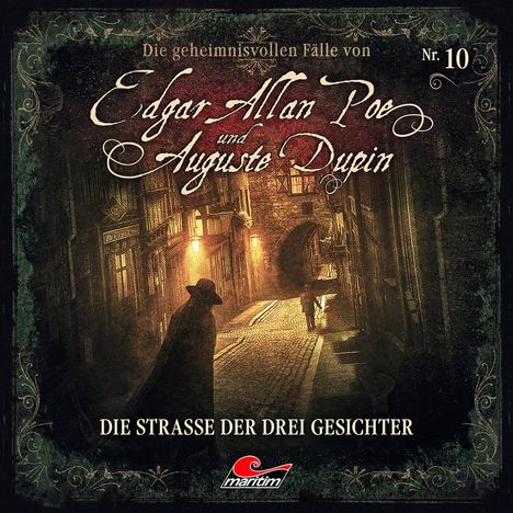 Edgar Allan Poe &amp; Auguste Dupin (10) Die Strasse der drei Gesichter, CD