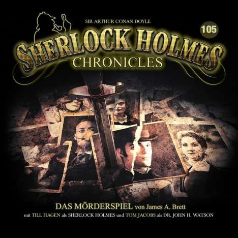 Sherlock Holmes: Sherlock Holmes Chronicles (105) Das Mörderspiel, CD