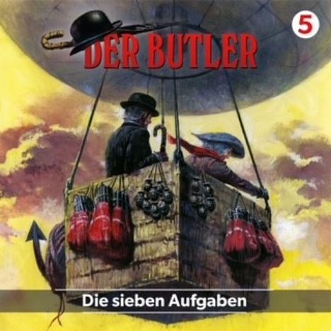 Der Butler 5- Die sieben Aufgaben, CD
