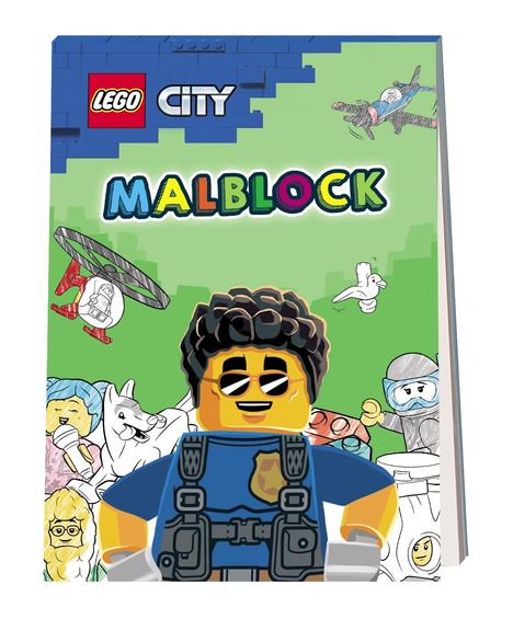 LEGO® City - Malblock, Buch