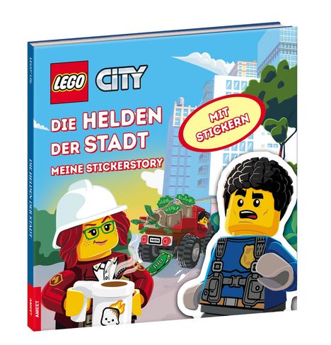 LEGO® City - Die Helden der Stadt - Meine Stickerstory, Buch