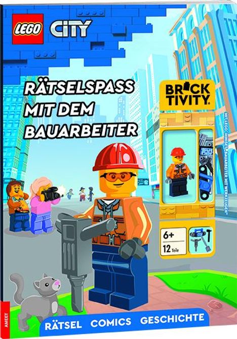 LEGO® City - Rätselspaß mit dem Bauarbeiter, Buch