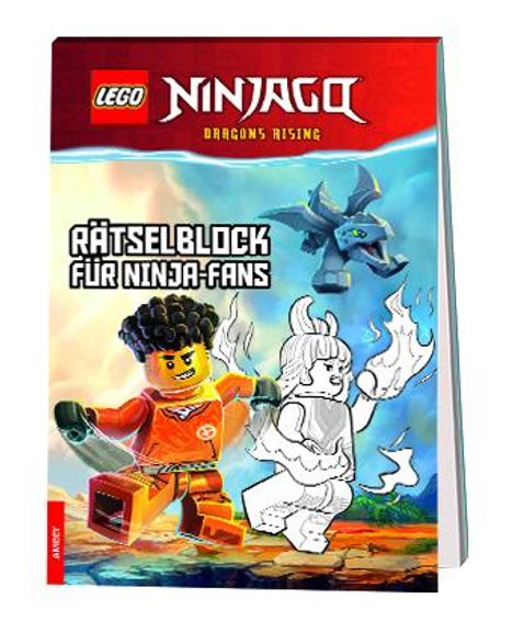 LEGO® NINJAGO® - Rätselblock für Ninjafans, Buch