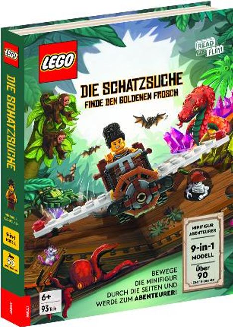 LEGO® - Die Schatzsuche - Finde den goldenen Frosch, Buch