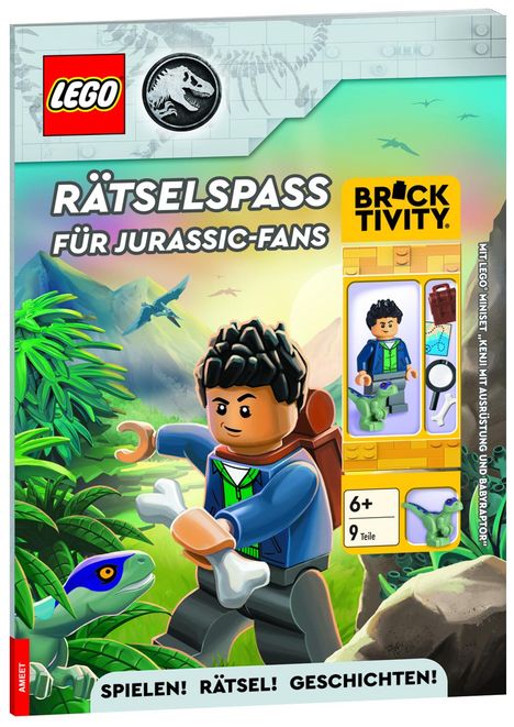 LEGO® Jurassic World(TM) - Rätselspaß für Jurassic-Fans, Buch