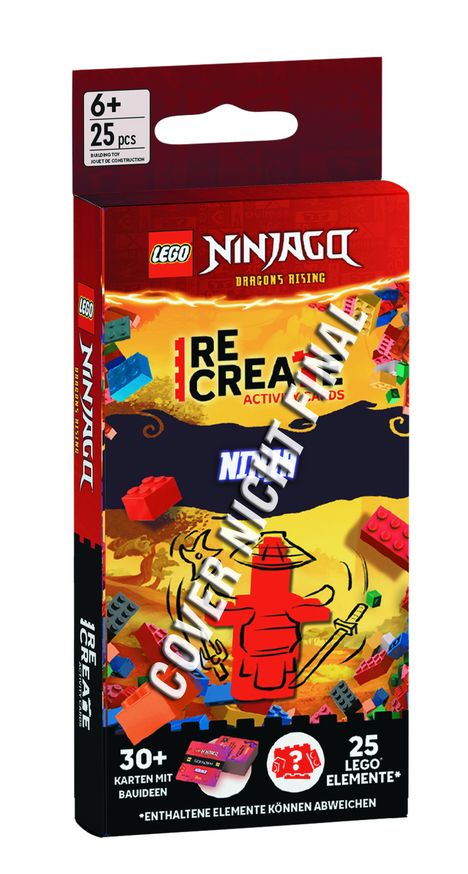 LEGO® - ReCreate Karten - Ninja-Abenteuer, Buch